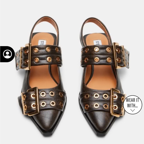 Steve Madden Graya brown distressed shoes - Picture 1 of 7